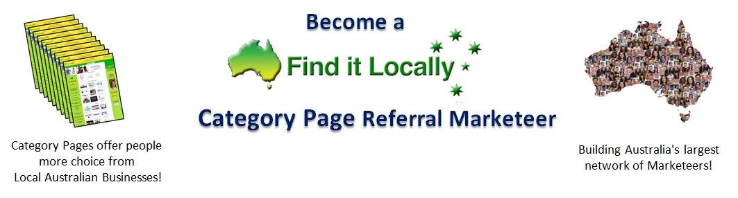 Find It Locally Category Page Referral Marketers
