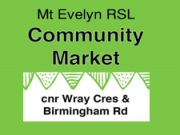Mt Evelyn Community MarketMt Evelyn RSL Community Market